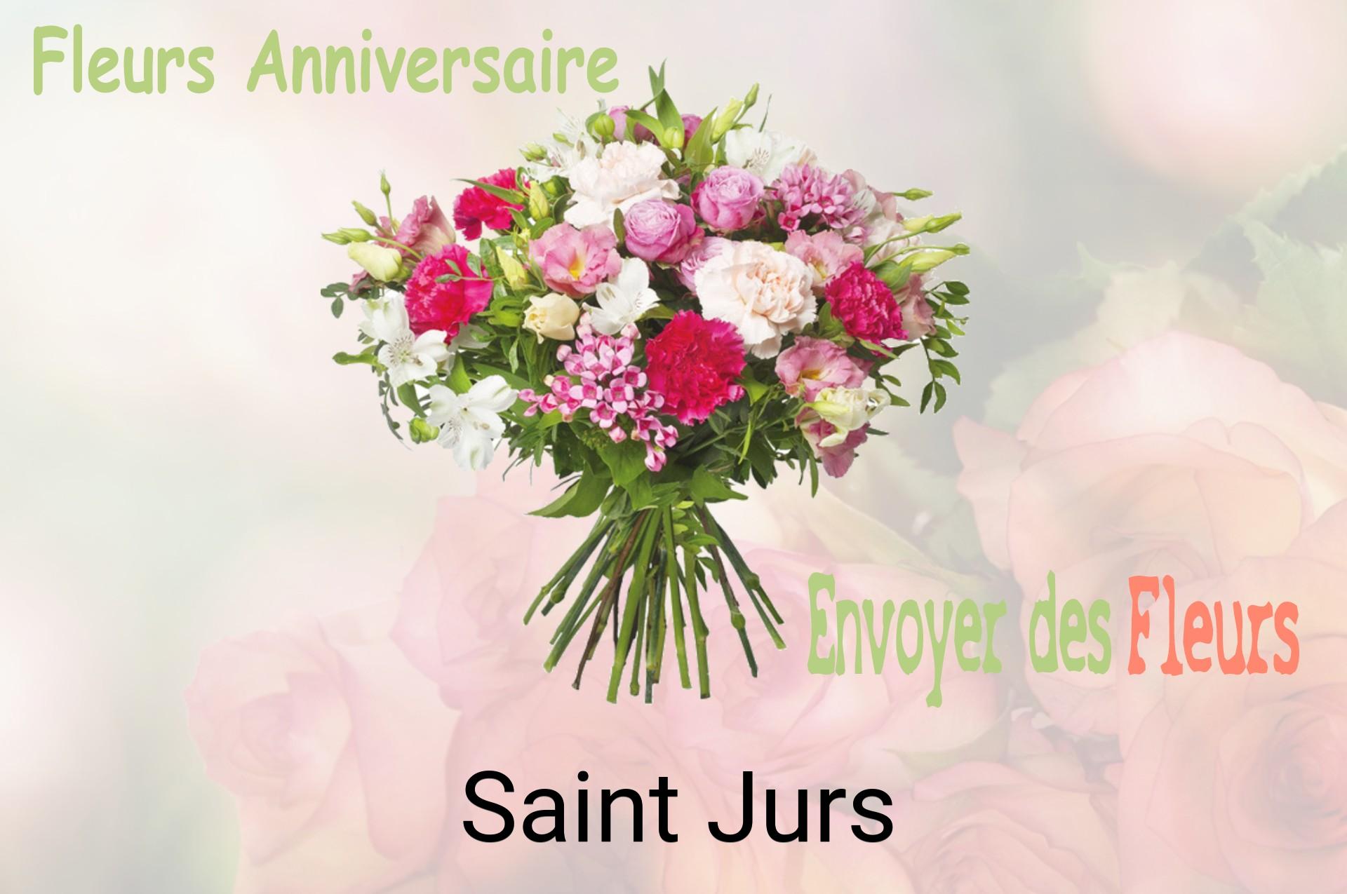 Bouquet de fleurs d’anniversaire livré à Saint-Jurs